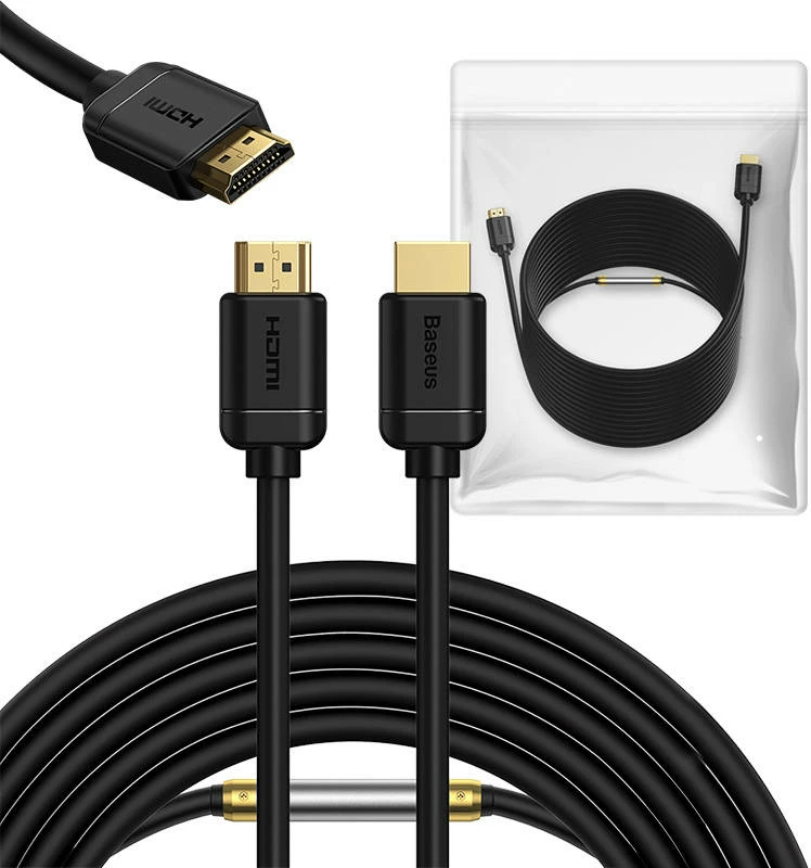 Kabllo HDMI Baseus 20m, 1080p 60Hz, e zezë