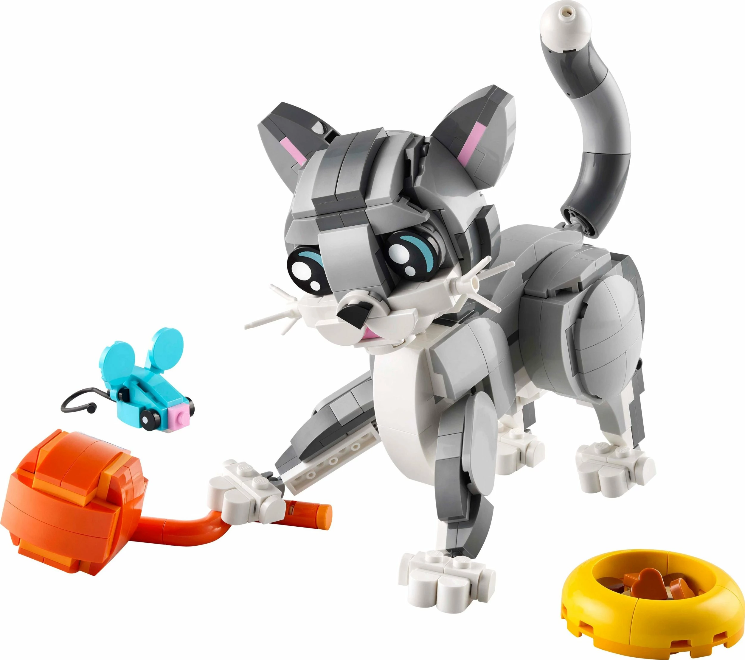 Set LEGO Creator 3-në-1 Playful Cat 31163, 407 copë