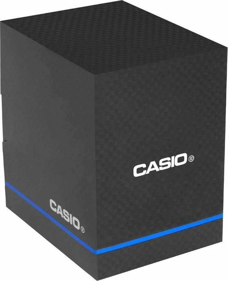 Orë dore Casio MTP-1302PL-7BVEF, kuarc, analog, rezistente në ujë 50 m, rrip lëkure, xham mineral, datë, e zezë/argjend/e bardhë