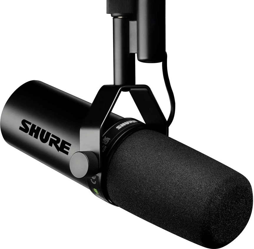 Mikrofon dinamik Shure SM7dB, i zi