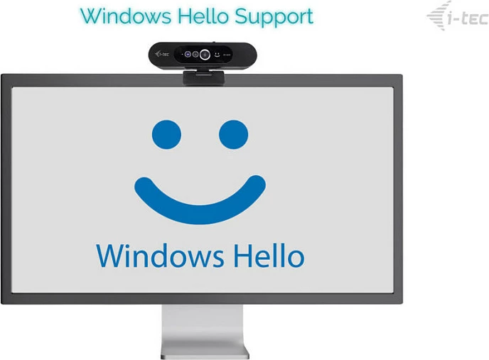 Webkamerë i-tec SOLOMON WH200, 2K 4MP, Windows Hello, USB, e zezë
