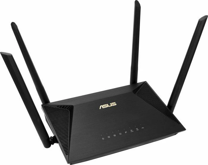 Router Asus RT-AX53U Wi‑Fi 6 dual-band, 3x Gigabit LAN, 1x Gigabit WAN, USB 2.0, Mesh, WPA3 i zi