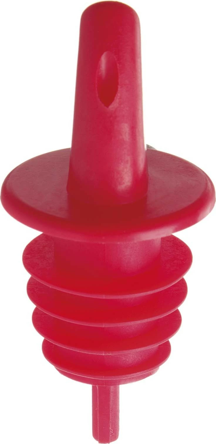 Derdhës shishe, Bar Up, EVA Free Flow Pourer, EVA, set 6 copë, e zezë/transparent/portokalli