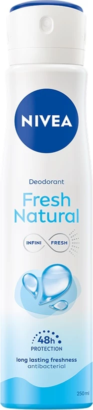 Spray deodorant për femra Nivea Fresh Natural 250ml