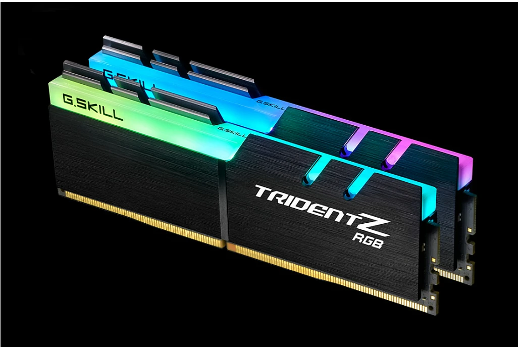 RAM Memorje G.Skill TridentZ RGB 16GB (2x8GB) DDR4 3200MHz, e zezë, RGB