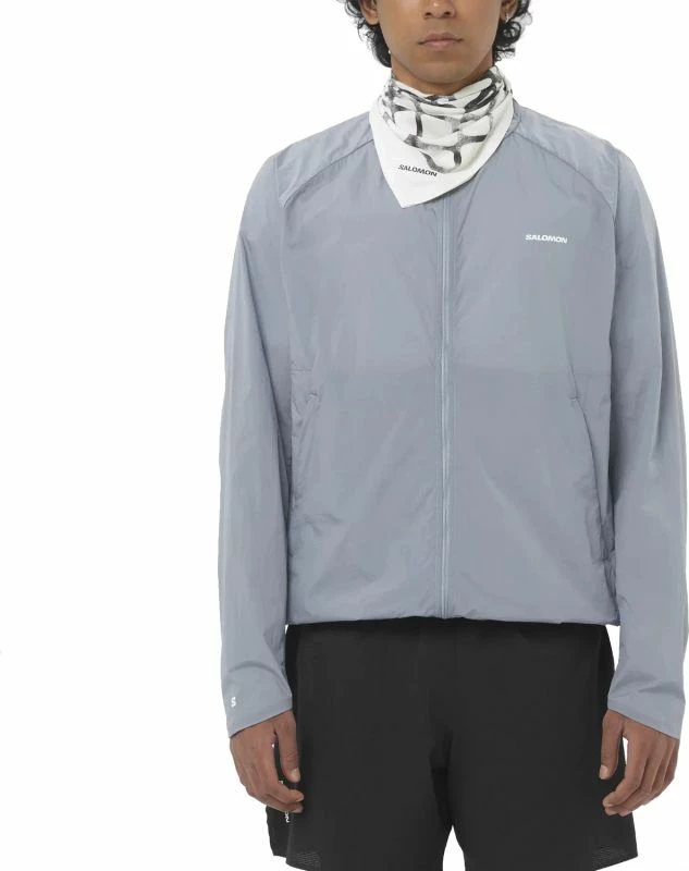 Jakne për meshkuj Salomon SHKout FLY JKT M, gri, 2XL [Madhësia: XXL]