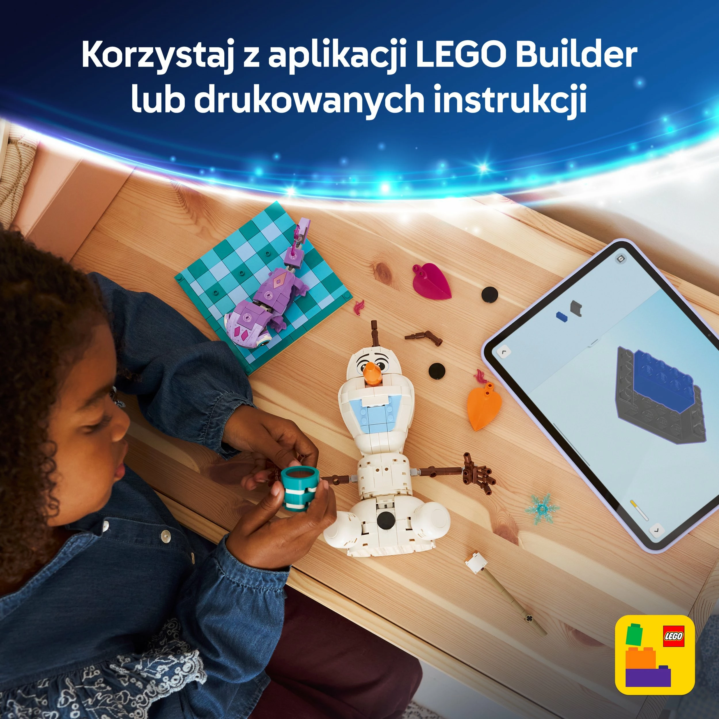 Set LEGO Disney Frozen Olaf and Bruni Picnic 43287, 478 copë