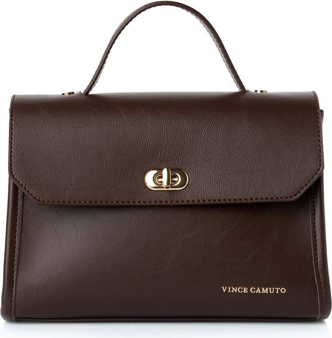 Çantë dore, ngjyrë çokollate, Vince Camuto, Gela