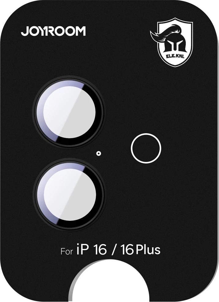 Mbrojtës xhami për lente Joyroom JR-MFY0255 për iPhone 16/16 Plus, i zi