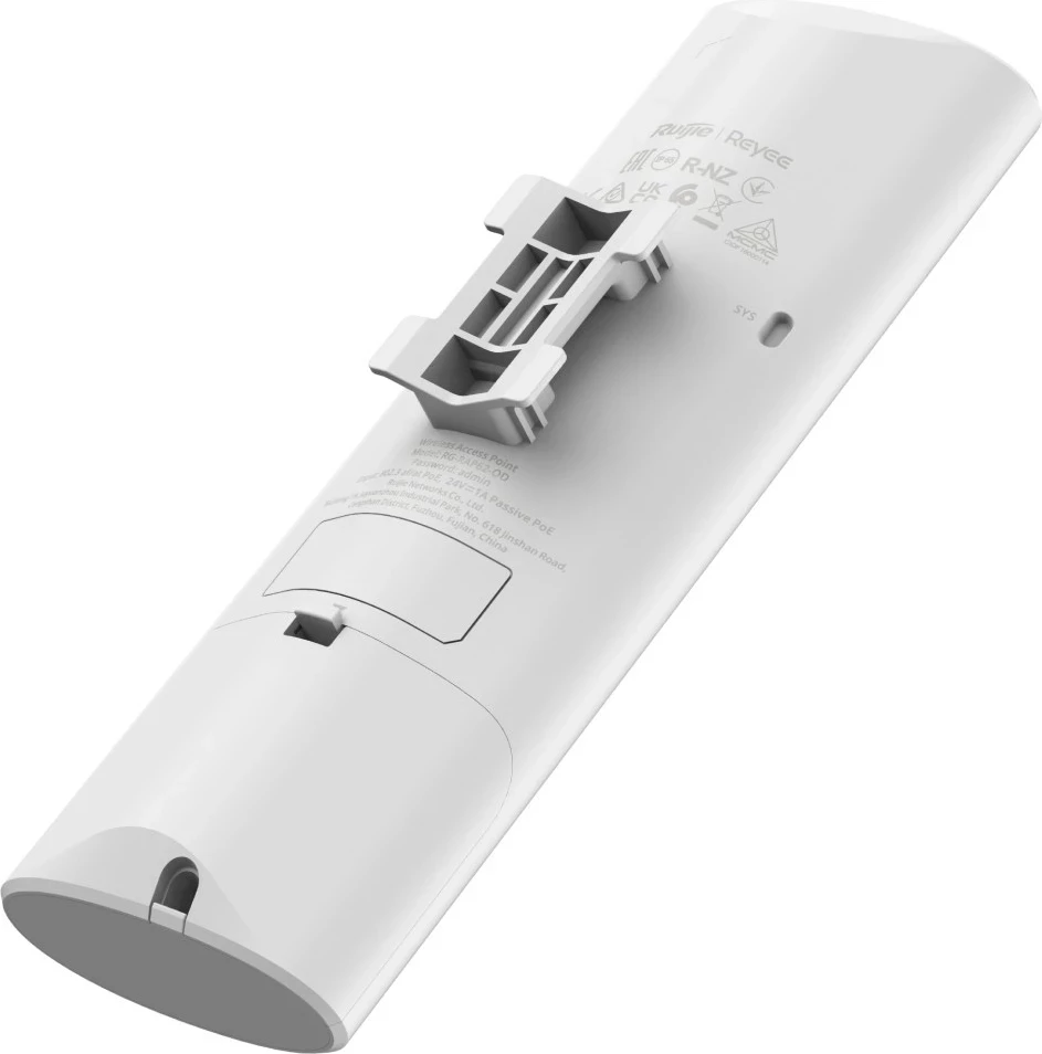 Access point wireless Ruijie RG-RAP62-OD, 2974 Mbit/s, PoE, Bardhë