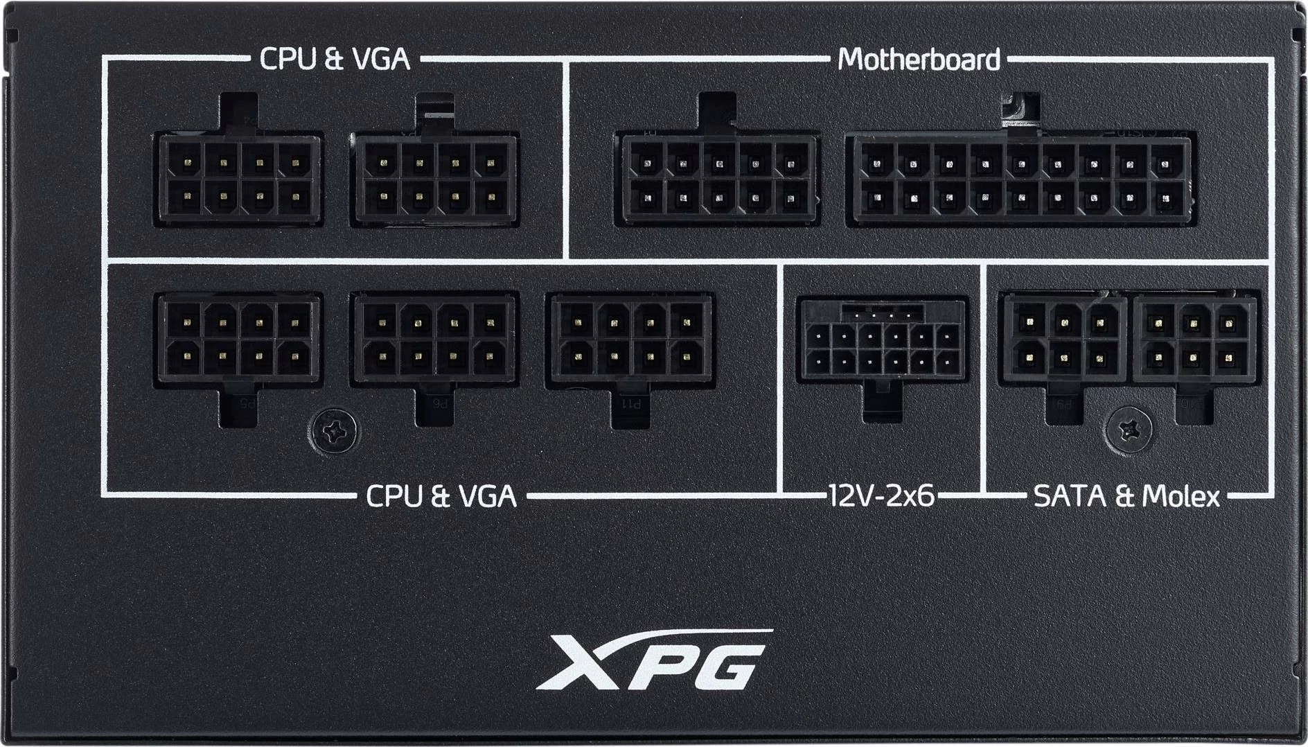 Furnizues rryme XPG Core Reactor II VE 750W 80 Plus Gold, fully modular, ATX 3.1, e zezë