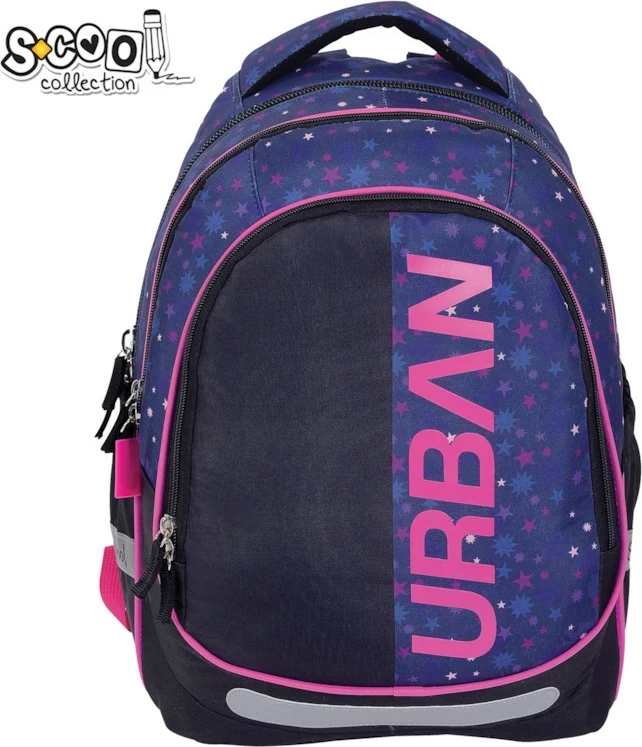 Osh Cante Anatomike Light 41X28X17Cm Urban Black Purple Sc3358