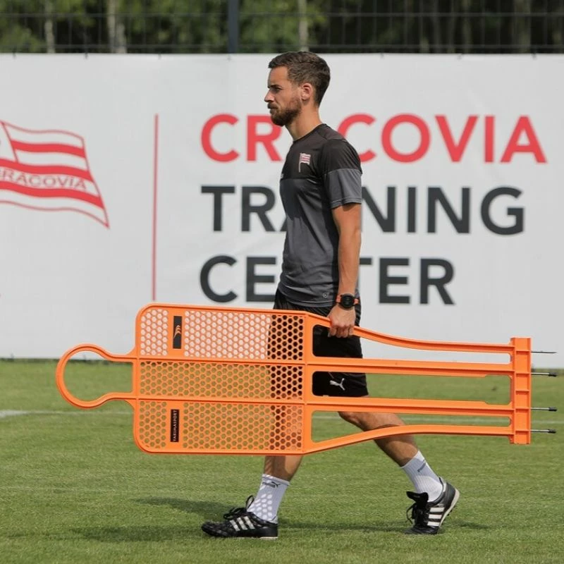 Mur futbolli Yakima PRO 180cm, portokalli