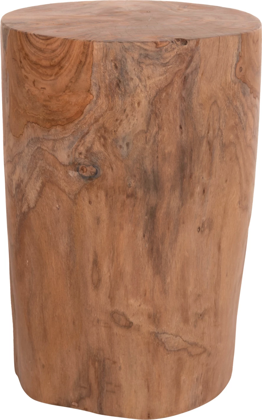 Tavolinë ndihmëse/ulëse TRONCO, dru tik, ngjyrë natyrale, FH9374.21, 30x45cm