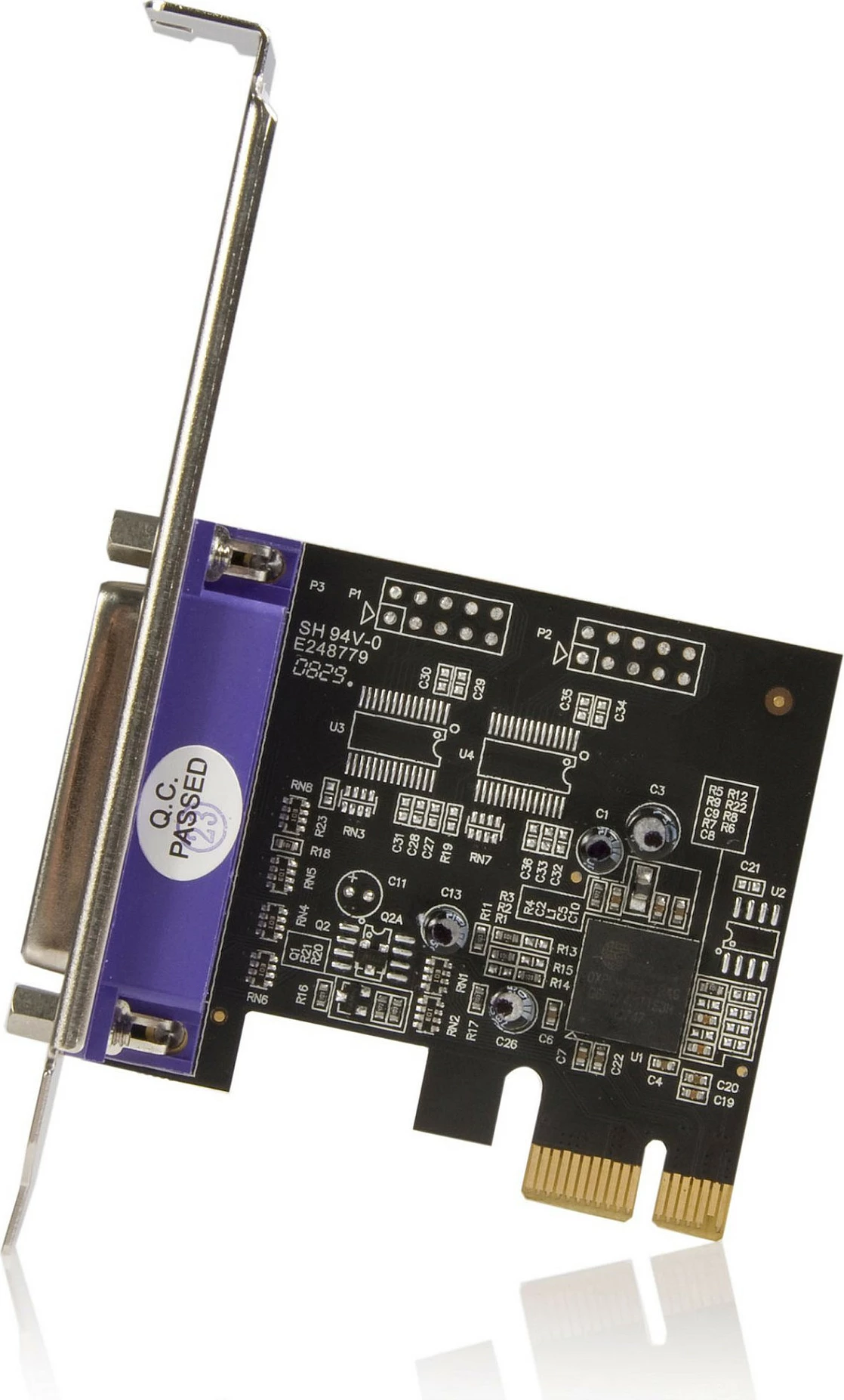 Kartelë zgjerimi PCIe StarTech PEX1P2, 1x port paralel (DB25) SPP/ECP, e brendshme, zi/metal