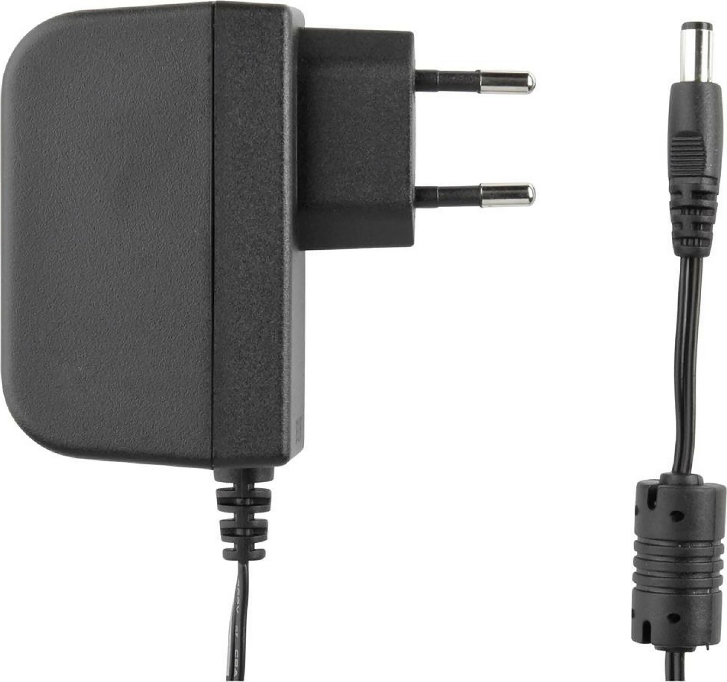 Adapter rryme Dymo LM, 240V në 9V 2A, për printer etiketash, i zi