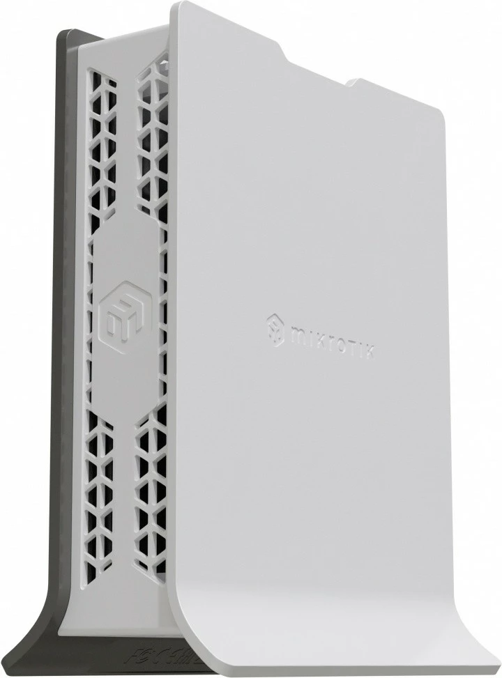 Router Wi‑Fi 6 me LTE, MikroTik hAP ax lite LTE6 L41G-2axD&FG621-EA, 4x Gigabit, 2.4 GHz, USB‑C, gri/bardhë