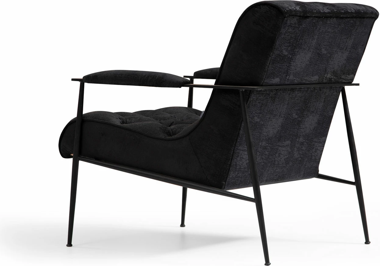 Karrige wing Atelier del Sofa, Matilda, e zezë