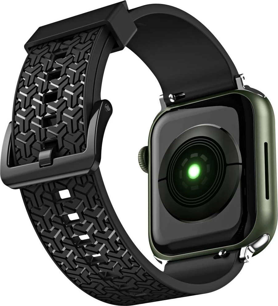 Rrip për Apple Watch Hurtel Strap Y, TPU, i zi