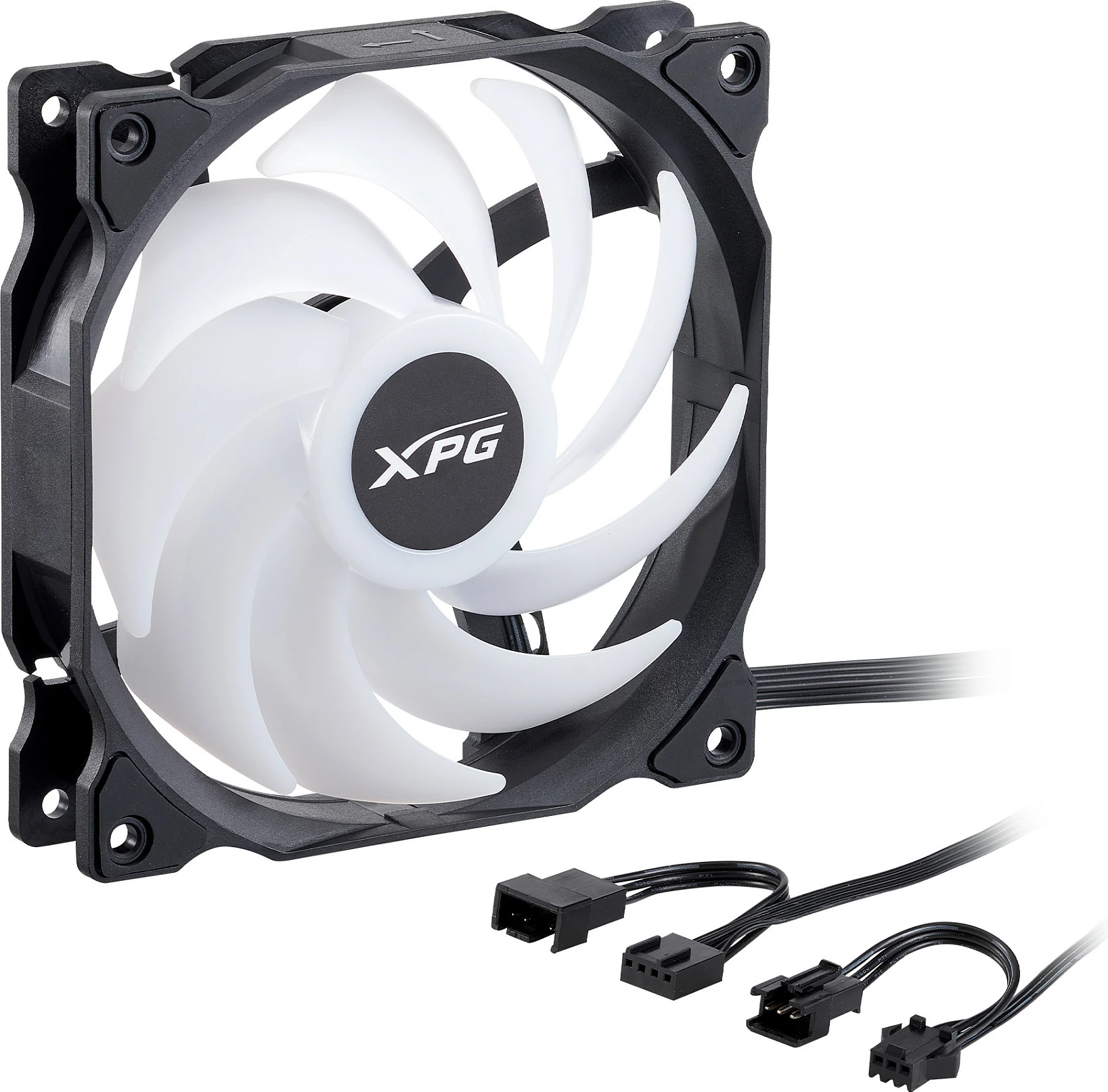 Ventilator kasë XPG VENTO 120 ARGB PWM, 120mm, paketë 3 copë, i zi