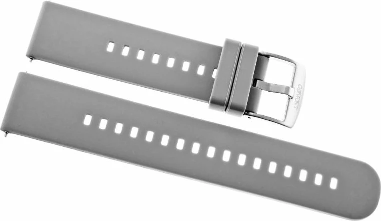 Rrip silikoni për orë Giewont, gri