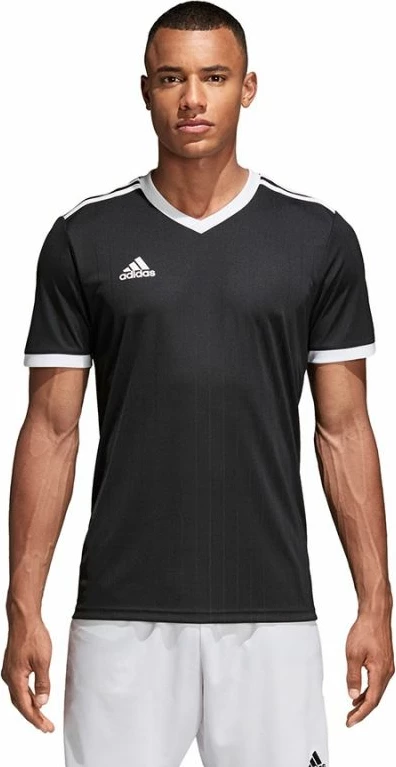 Fanellë futbolli për fëmijë adidas, e zezë