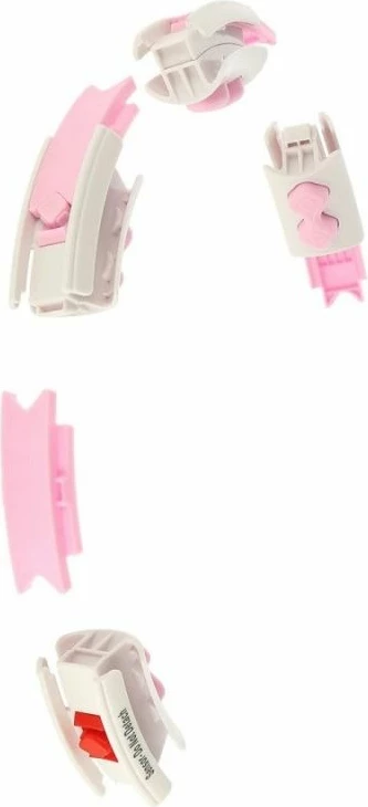 Hula hoop fitness HMS, rozë