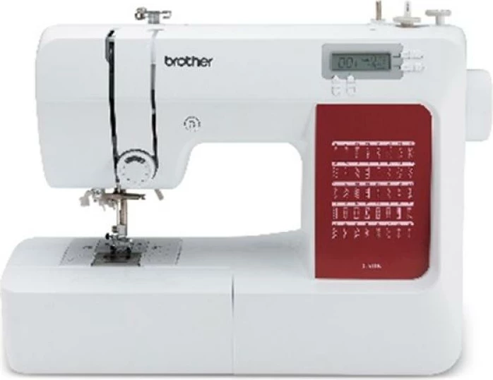 Makinë qepëse Brother CS10S, 465 x 215 x 370 mm, e bardhë/kuqe