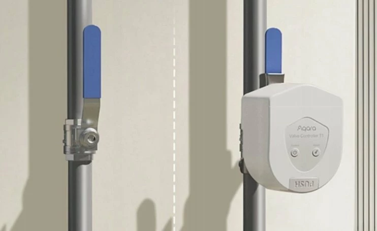 Kontrollues valvule Aqara Valve Controller T1 VC-X01D, ZigBee, me bateri, DN15/DN20/DN25, i bardhë