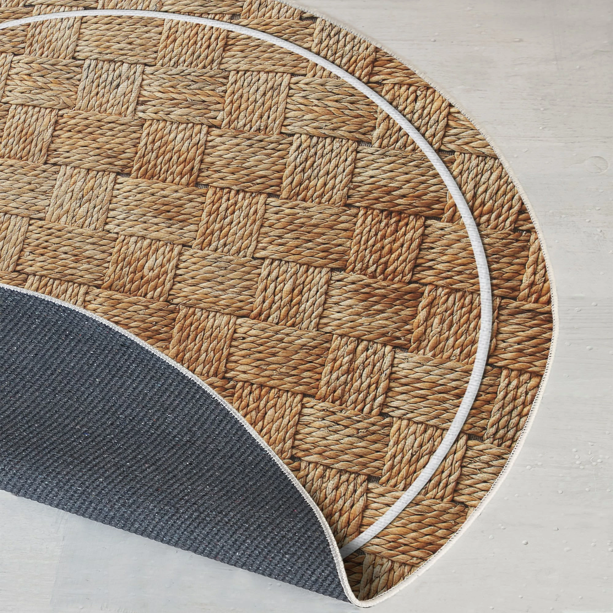 Qilim Conceptum Hypnose, krem, 100x100cm, Woopamuk501