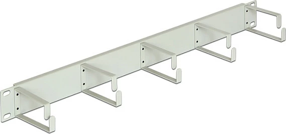 Panel menaxhimi kabllosh DeLOCK 42116, 1U, 19", metal, gri