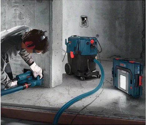 Fshesë industriale Bosch GAS 35 M AFC Professional, 35L, 1380W, Dry & Wet, zi, kaltër