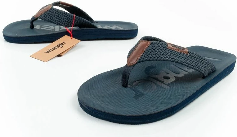 Flip-flopa për meshkuj Wrangler Zane, navy blue