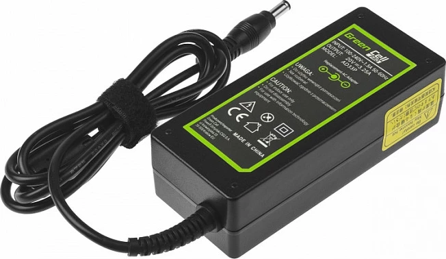 Karikues laptopi Green Cell PRO 65W, 20V 3.25A, për Lenovo IdeaPad/B560/B570/G530/G550/G560/G575/G580/G585/Z560/Z570/P580, i zi