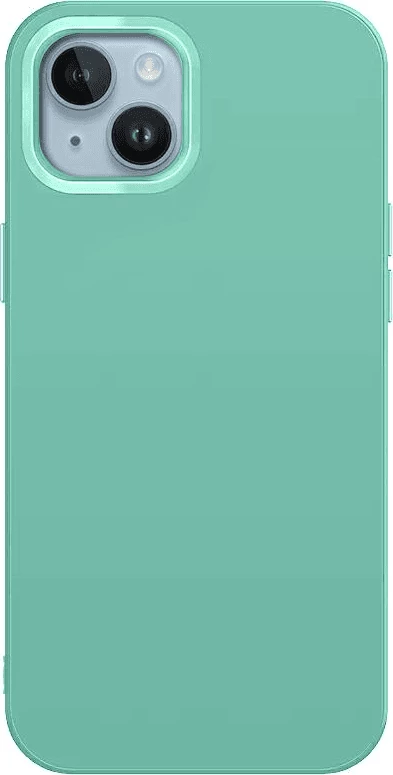 Mbështjellës ONASI për iPhone 11, silikon saten, Mint