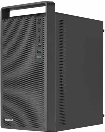 Kuti kompjuteri Aerocool PGS CS-109-G-BK-v1 FRGB, e zezë