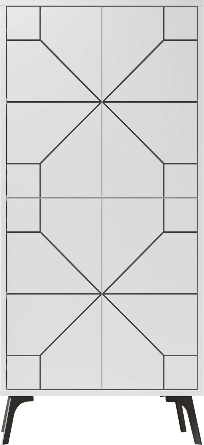 Dollap multifunksional Skye Decor, ngjyrë e bardhë, Dune