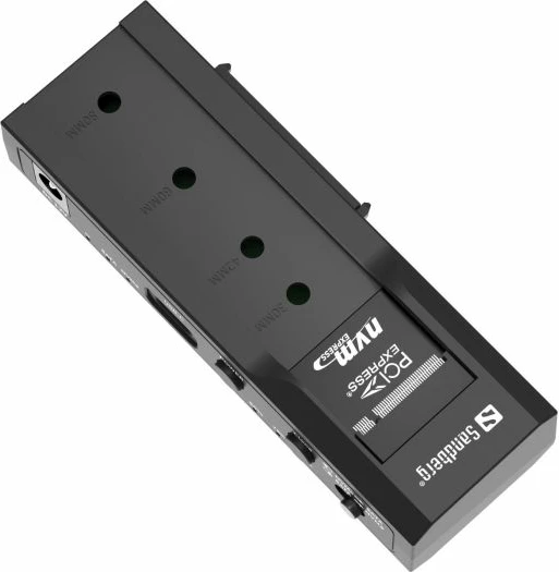 Stacion klonimi & dock SSD/HDD Sandberg 136-49 USB-C 3.2 Gen 1, M.2 NVMe + SATA, 2230-2280, i zi