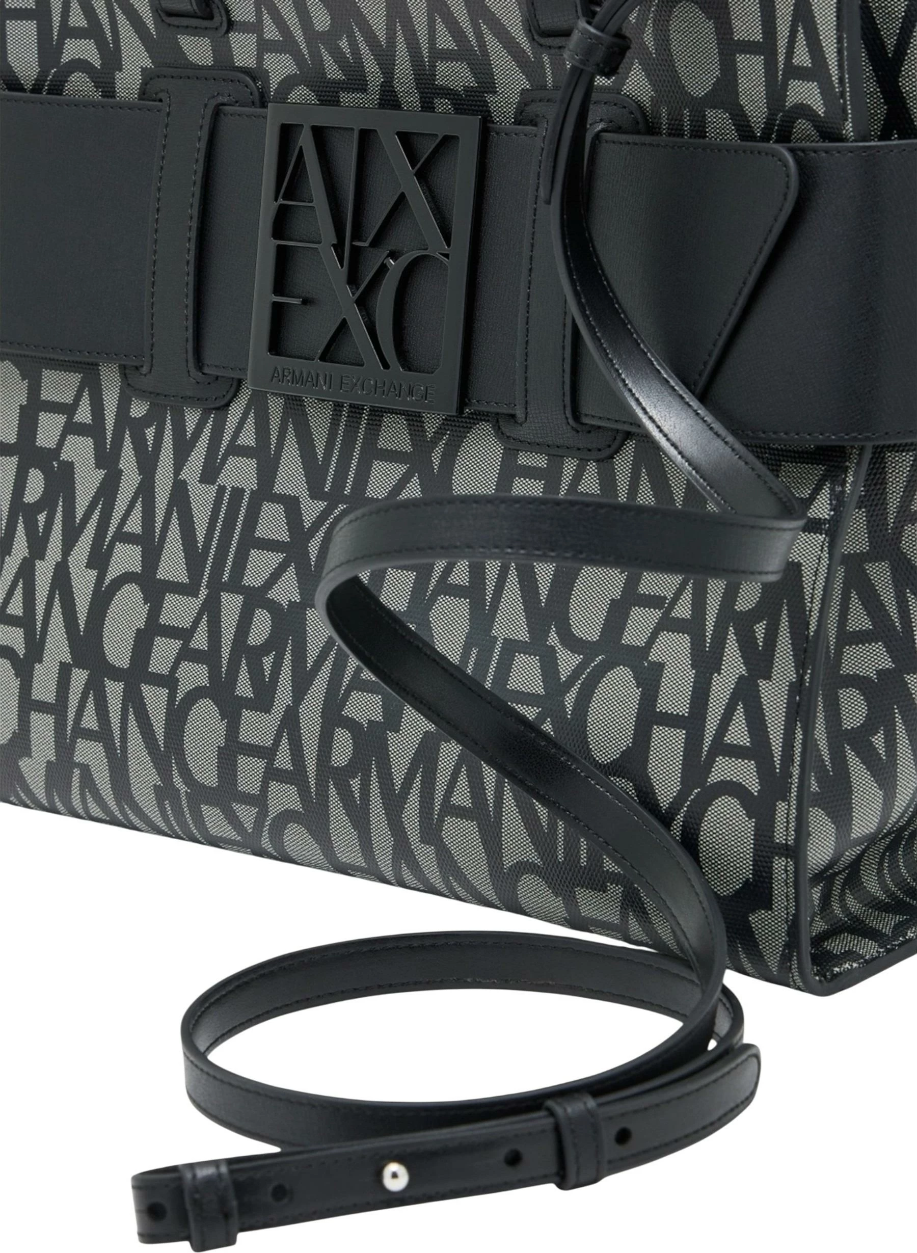 Çantë dore për femra Armani Exchange 942689 3F742, e zezë