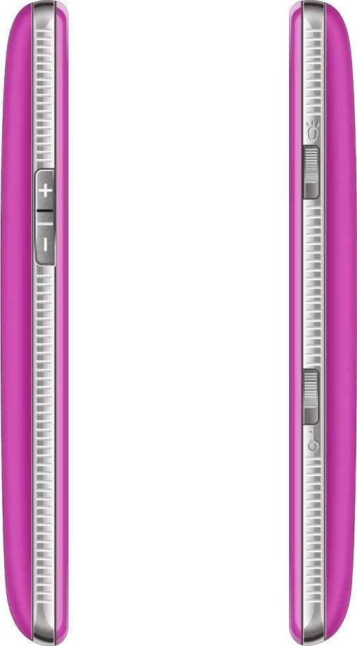 Telefon me butona Evolveo Easyphone XR MPN 23514, ekran me ngjyra, butona të mëdhenj, SOS, USB-C, bazë karikimi, rozë