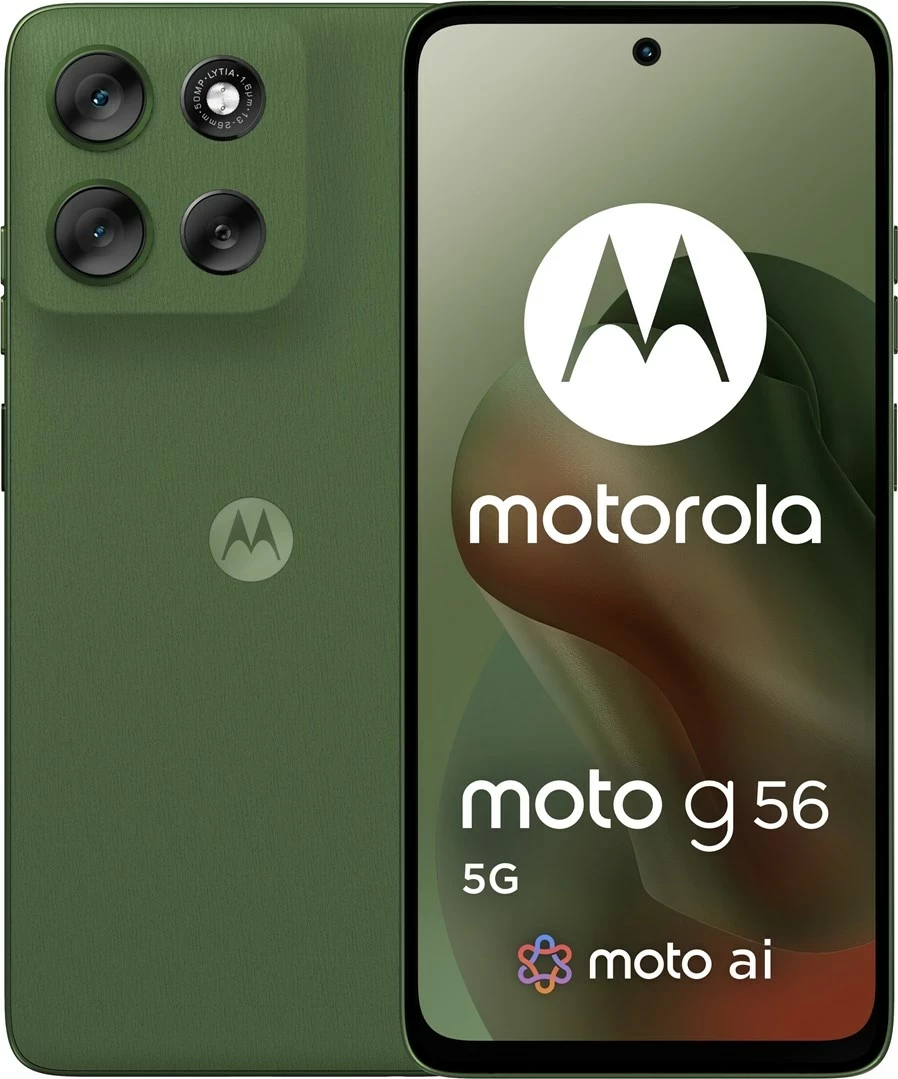 Celular Motorola Moto g56 5G, 8 GB RAM, 256 GB, Gjelbër