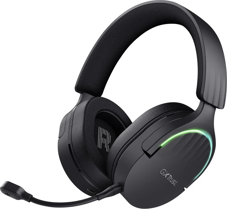 Headset Trust GXT 491 Fayzo, Gaming, USB Type-C, Bluetooth, Black