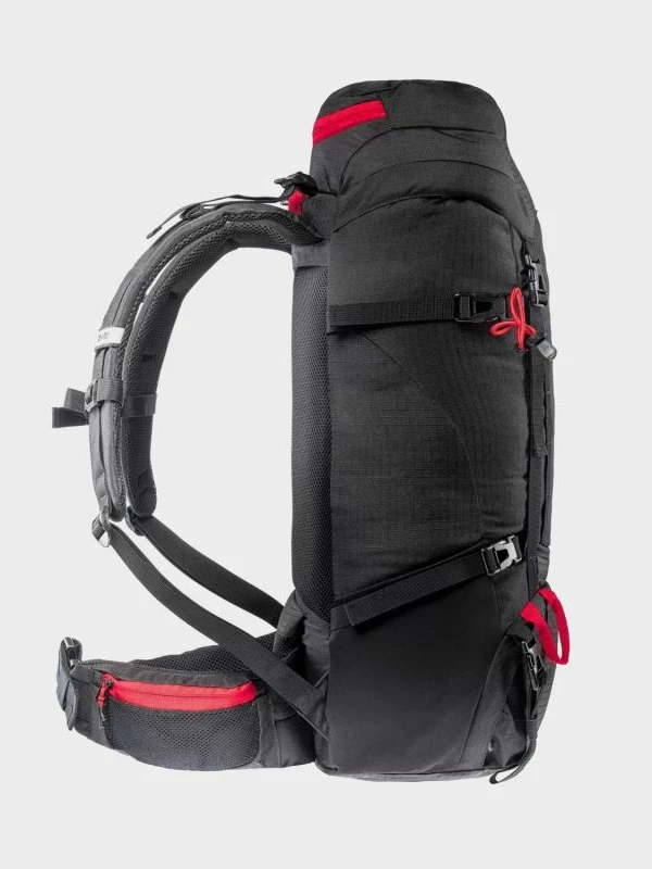 Çantë shpine për hiking Hi-Tec Stone 50, e zezë me të kuqe [Madhësia: Standarde]