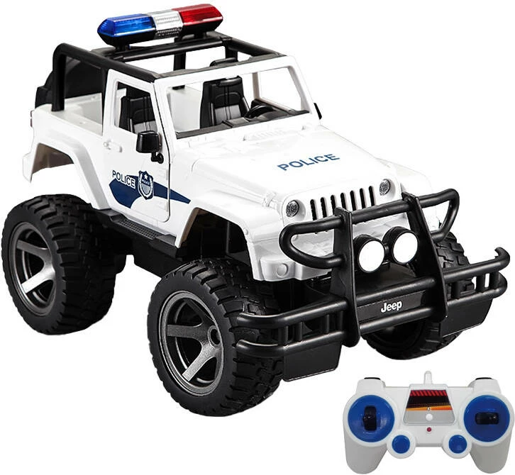 Makine policie me telekomandë Double Eagle Jeep E550-003, 1:12, Bardhë