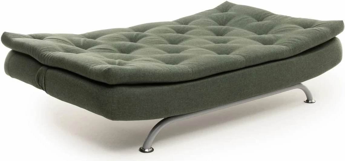 Divan-krevat treshe, ngjyrë e gjelbër, Rivo, Atelier del Sofa