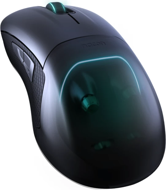 Maus gaming Nacon GM-500ES me kabllo, optik, RGB, deri 6400 DPI, i zi