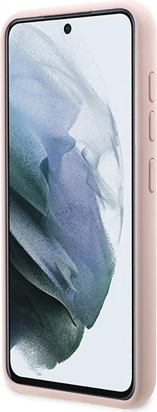 Mbështjellës Karl Lagerfeld Liquid Silicone Ikonik, për Samsung Galaxy S23+, Rozë