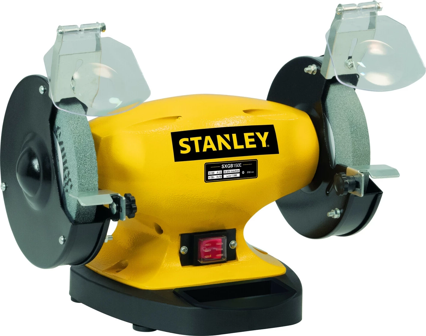Mulli tavoline Stanley SXGB150E 330W 150mm, set 2 rrota gërryese