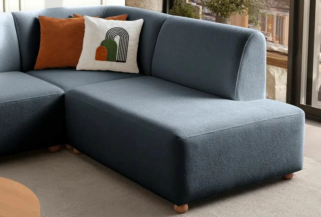 Këndare S-Loft, ngjyrë kaltër, Atelier del Sofa