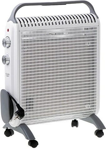Ngrohës konvektor Adler AD 7750, 2000 W, i bardhë, portativ